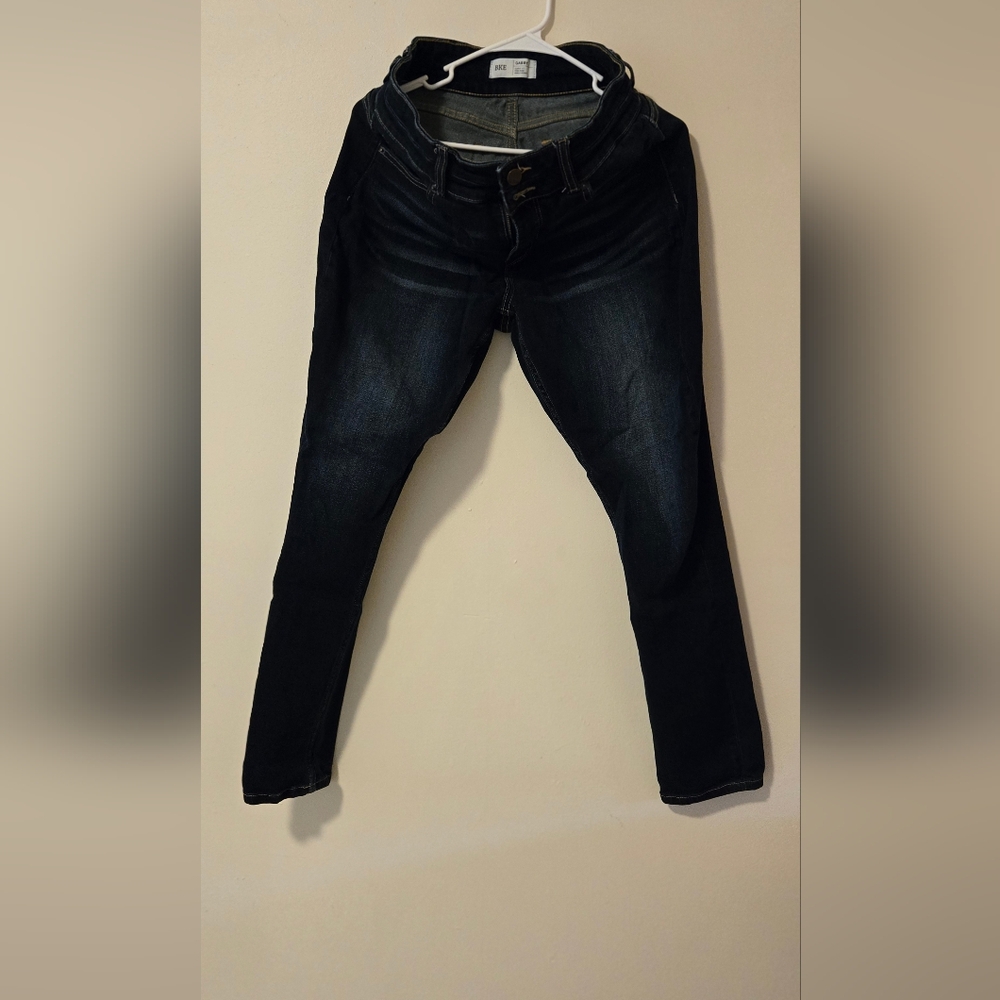 Women's Skinny Jeans - Dark Blue
